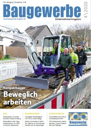 baugewerbe unternehmermagazin Ausgabe 04/2020